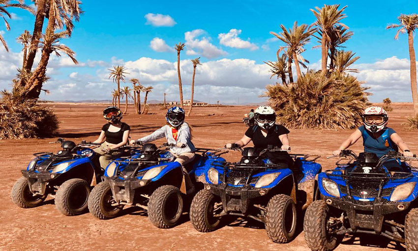 Quad Biking Experience by navigating the labyrinth of Berber villages
