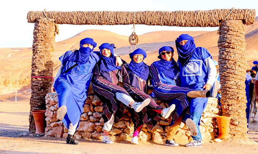 Sunset Camel Ride in Agafay Desert