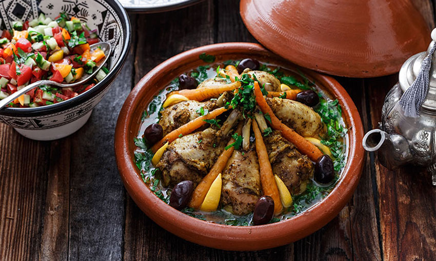 flavors and techniques of Moroccan cooking