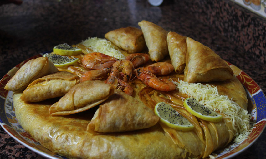 pastilla fish Recipes of different Moroccan dishs