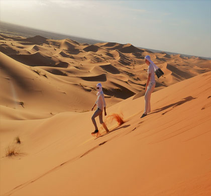 Marrakech to Fes 3-days shared Merzouga desert tour