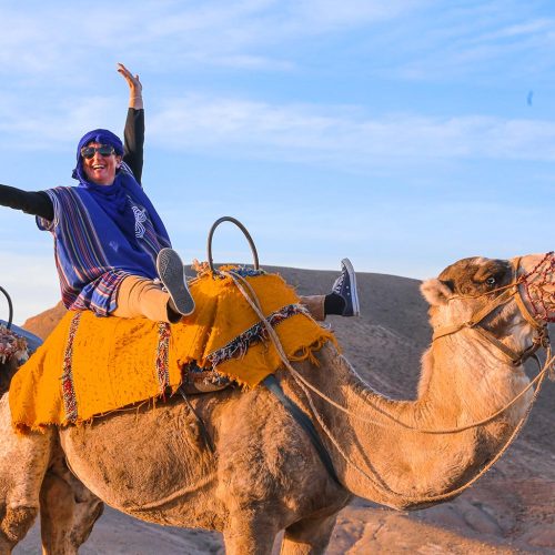 Sunset Camel Ride In Agafay Desert From Marrakech